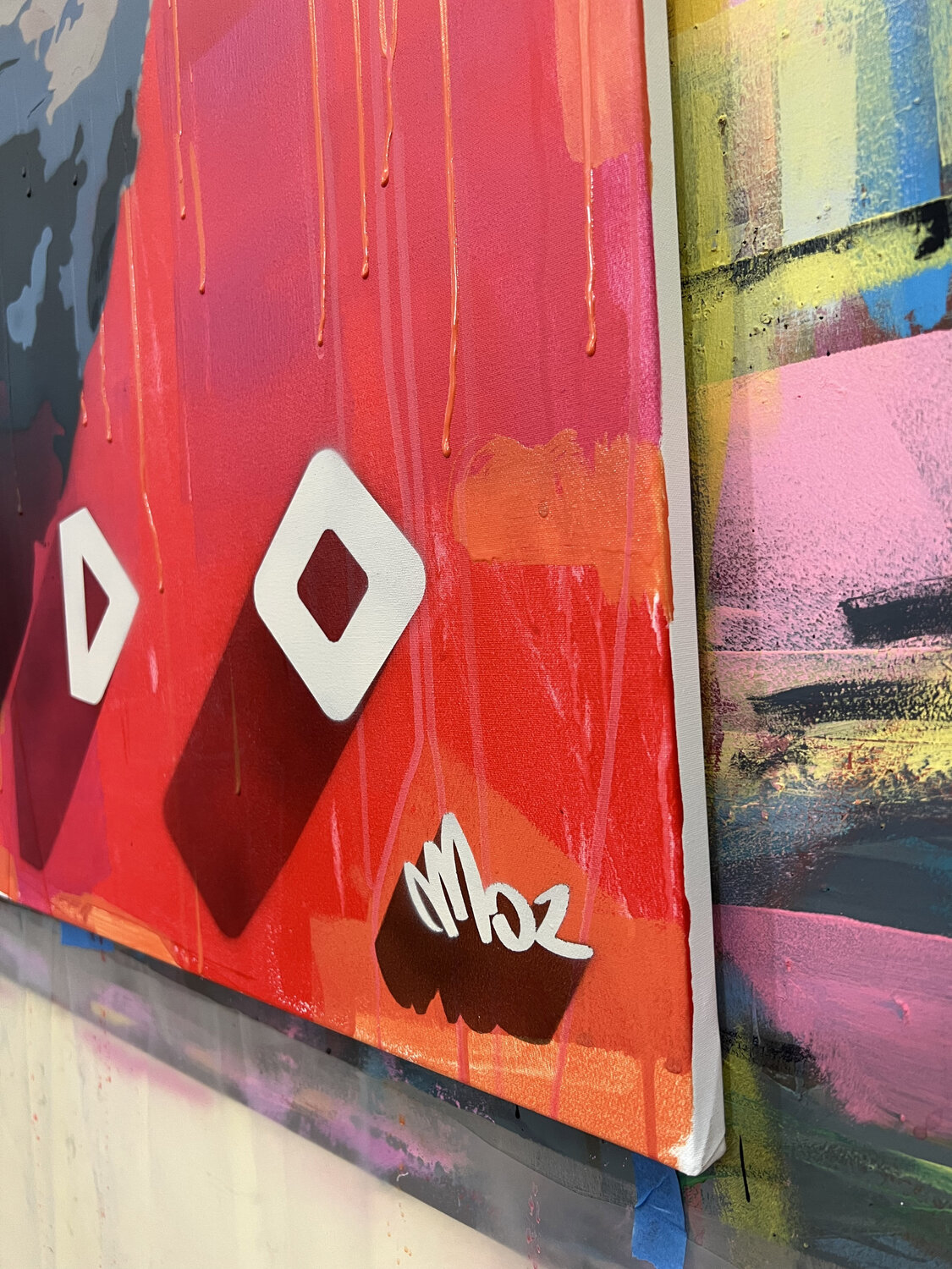 Do or Undo by Marco Barberio (2022) Painting Acrylic, Spray Paint on