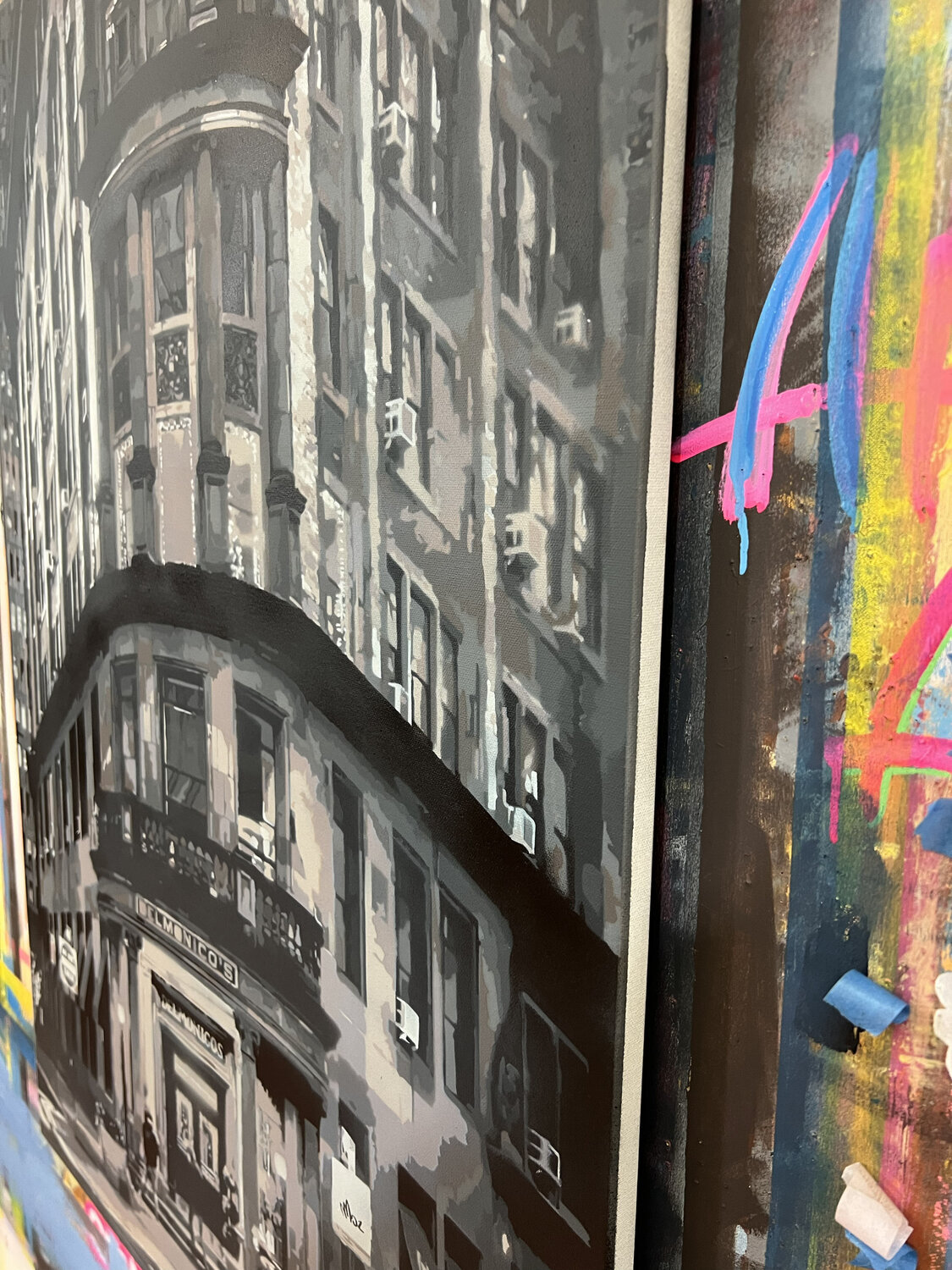 Delmonico's 2023 by Marco Barberio (2023) Painting Spray Paint on