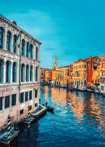 Venezia van Marco Barberio, Schilderij te koop op Singulart