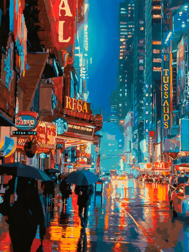 Impression Broadway van Marco Barberio, Schilderij te koop op Singulart