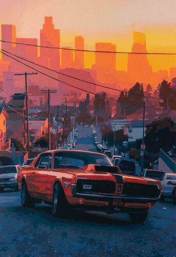 Fast Car di Marco Barberio, Pittura in vendita su Singulart