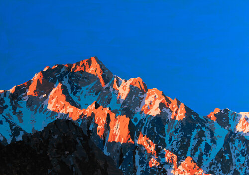 Sierra Nevada di Marco Barberio, Pittura in vendita su Singulart