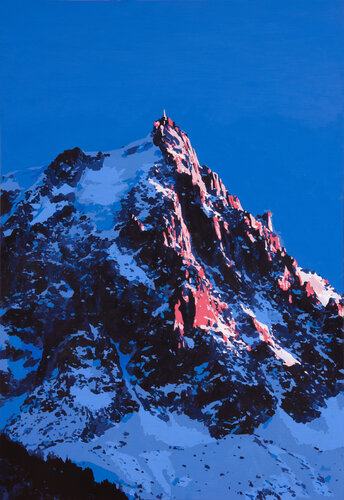 Chamonix-Mont-Blanc von Marco Barberio, Malerei kaufen auf Singulart