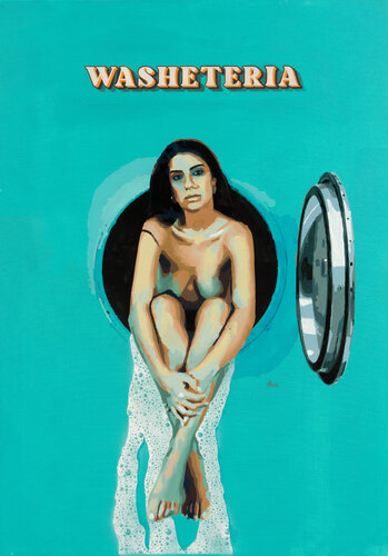 Wash Day Blues di Marco Barberio, Pittura in vendita su Singulart
