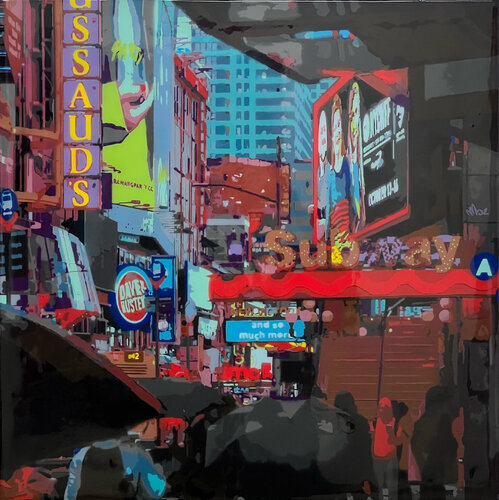 Rainy New York Street #5 Marco Barberio