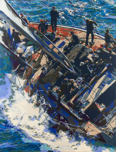 Sailing di Marco Barberio, Pittura in vendita su Singulart
