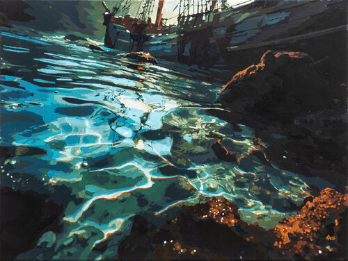 Legends of the Ocean: Spirits of the Sea. di Marco Barberio, Pittura in vendita su Singulart