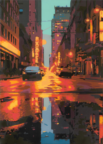 New York City #5 di Marco Barberio, Pittura in vendita su Singulart