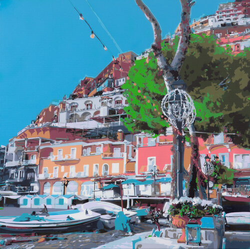 A taste of Positano di Marco Barberio, Pittura in vendita su Singulart