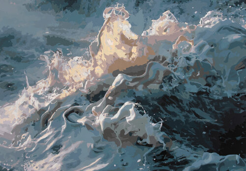 Aqua di Marco Barberio, Pittura in vendita su Singulart