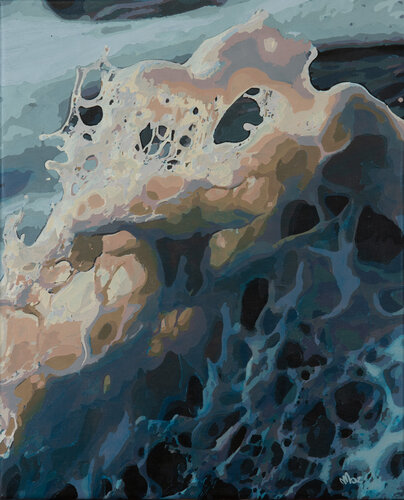 Sea Foam di Marco Barberio, Pittura in vendita su Singulart