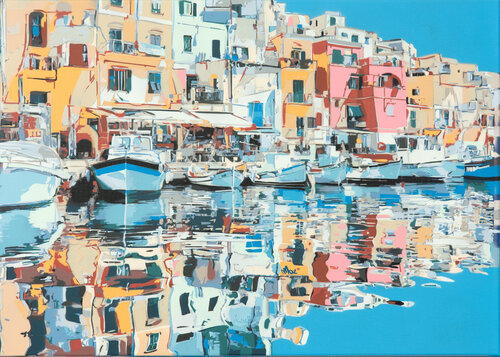 Coast Dream van Marco Barberio, Schilderij te koop op Singulart