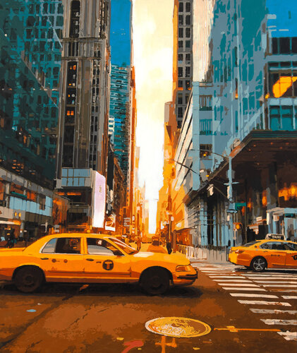 NYC Sun di Marco Barberio, Pittura in vendita su Singulart