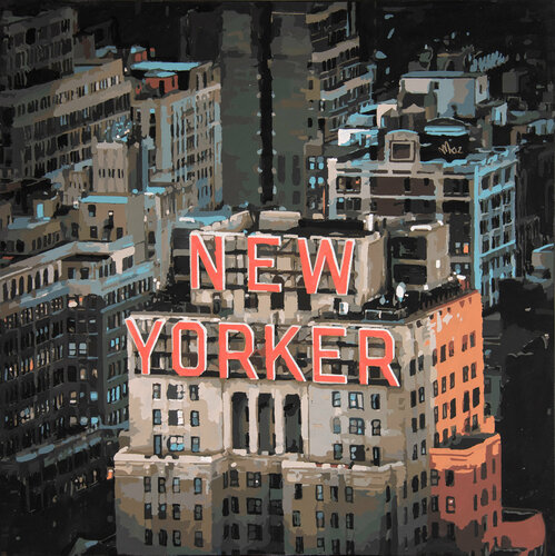 New Yorker van Marco Barberio, Schilderij te koop op Singulart