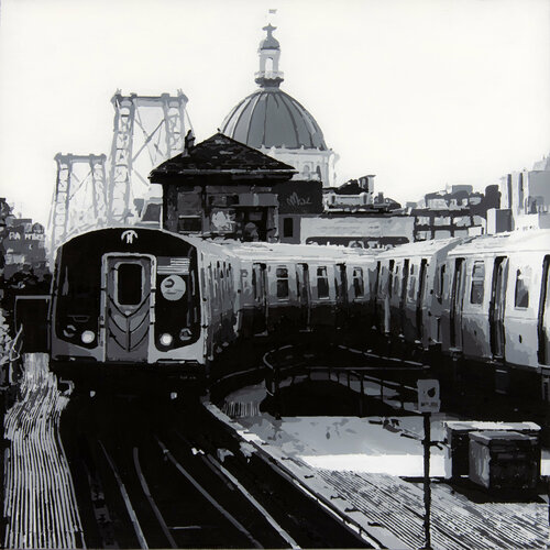New York Black And White van Marco Barberio, Schilderij te koop op Singulart