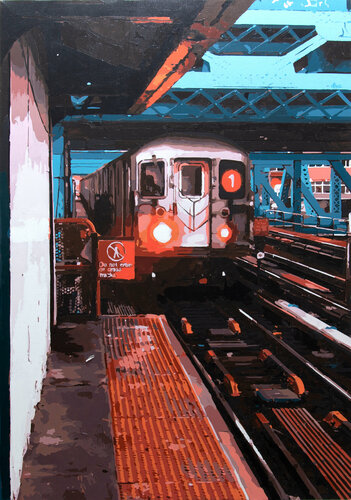 Bronx #1 van Marco Barberio, Schilderij te koop op Singulart