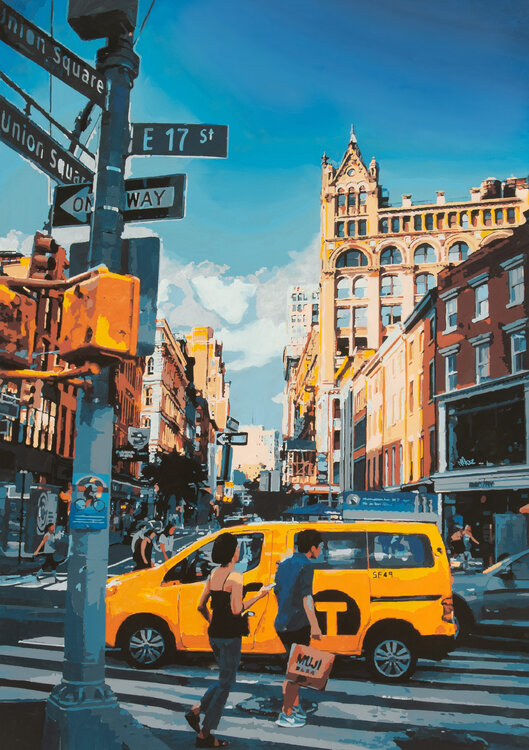 NYC Street Scene Marco Barberio