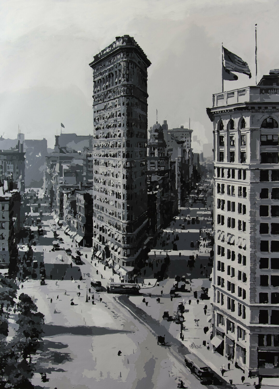 Flatiron Building 1920 Marco Barberio