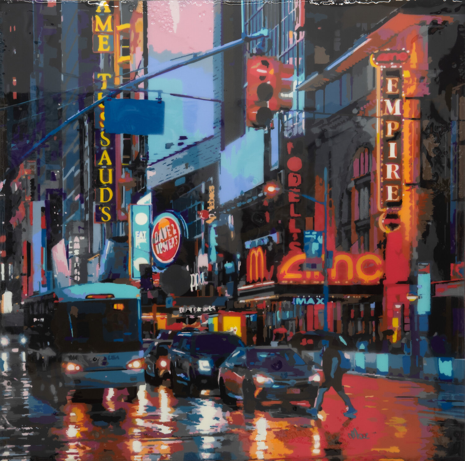 Rainy New York Street #3 Marco Barberio