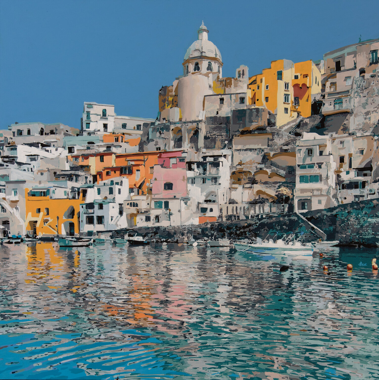Reflection of Procida Marco Barberio