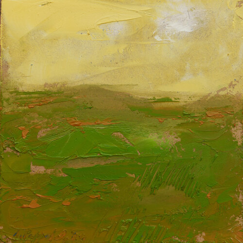 Verde paesaggio van Alfio Pappalardo, Schilderij te koop op Singulart