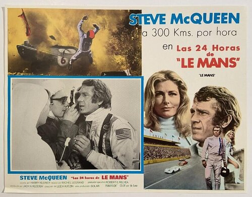 Steve McQueen, Le Mans, Oversize Vintage Mexican Lobby Card by Anon, Print for Sale on Singulart