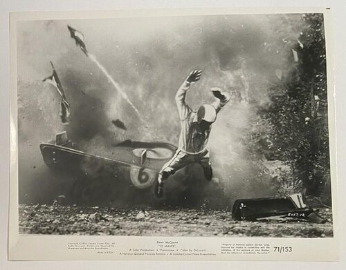 Ferrari Le Mans Original Film Publicity photo, famous scene Anon