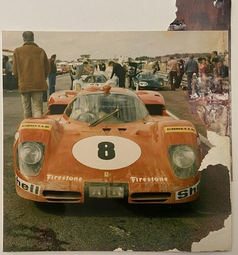Steve McQueen Le Mans, original photo from  the collection of Nikita Knatz van Anon, Fotografie te koop op Singulart