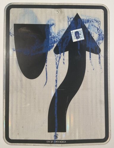 Vox Populi (A Working Man's Ruscha) di David Silver, Pittura in vendita su Singulart