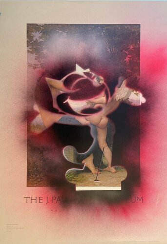Felix the Cat, Goes to the Getty di David Silver, Pittura in vendita su Singulart