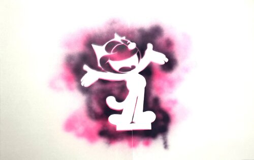 Felix the Cat di David Silver, Pittura in vendita su Singulart