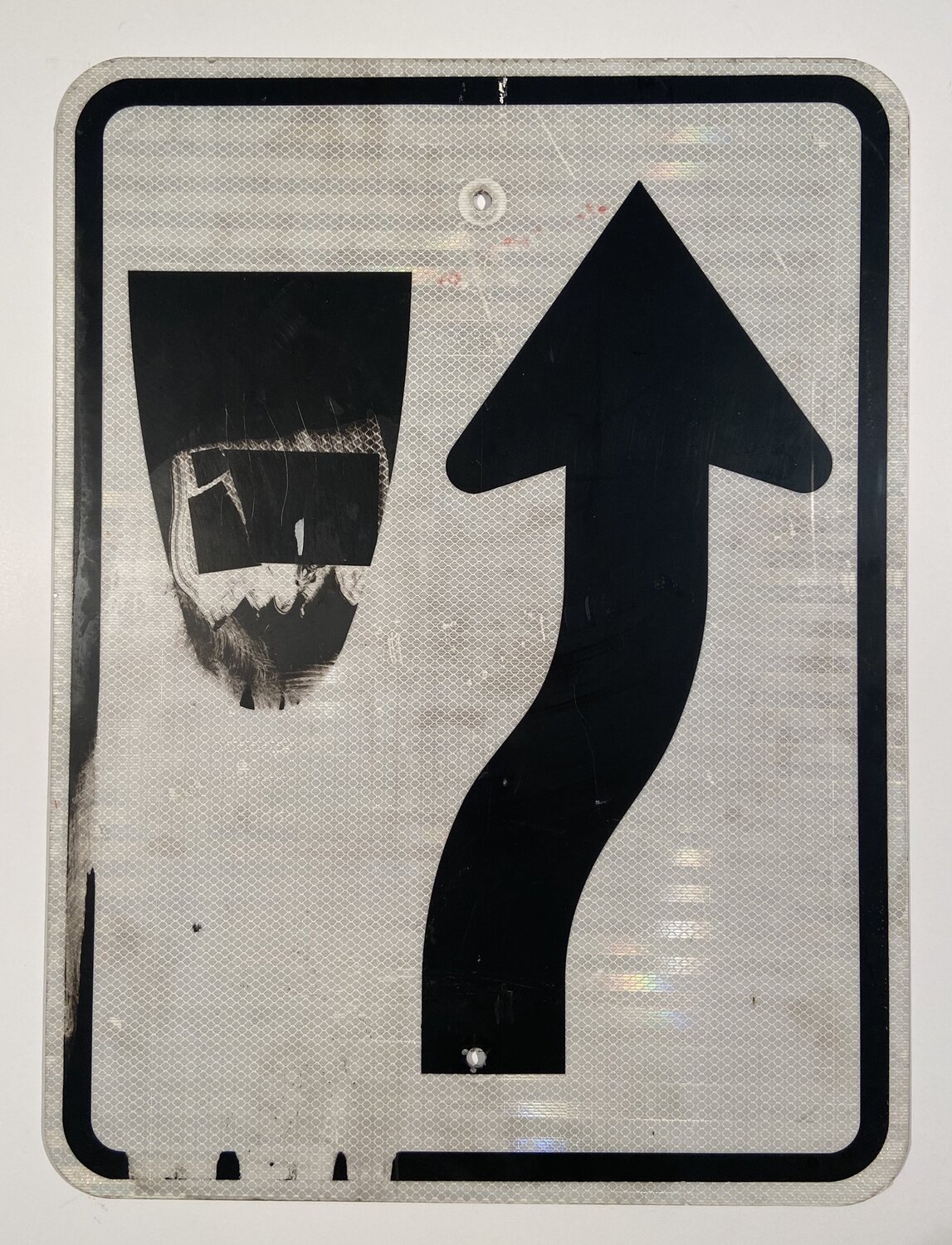 Vox Populi (A Working Man's Ruscha) David Silver Dipinto originale in vendita