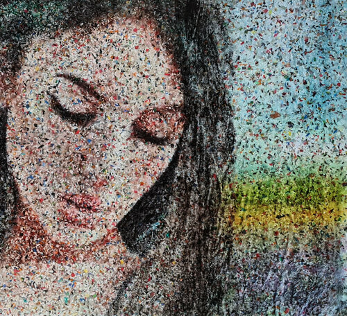 I suppose (n.570) - I and I series van Alessio Mazzarulli, Schilderij te koop op Singulart