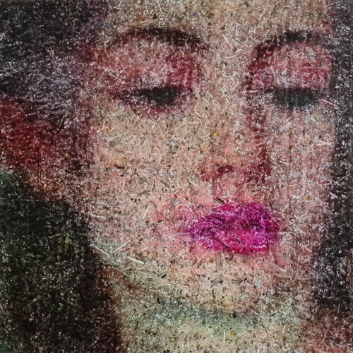 I can scarcely (n.603) - Dolls series van Alessio Mazzarulli, Schilderij te koop op Singulart