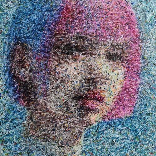 I hardly think (n.639) - Dolls series de Alessio Mazzarulli, Pintura a la venta en Singulart