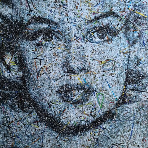 Marilyn 02 - Not your doll (n.708) di Alessio Mazzarulli, Pittura in vendita su Singulart
