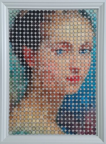 You'll still be mine (n.718) - Dot Art series van Alessio Mazzarulli, Schilderij te koop op Singulart