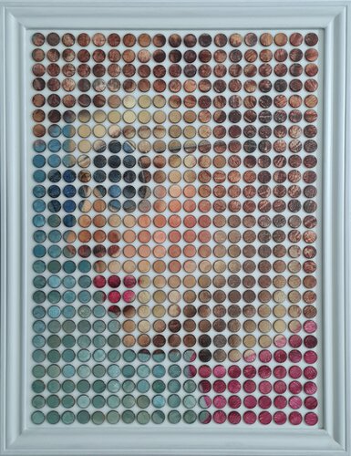 I should dance for joy (n.724) - Dot Art series di Alessio Mazzarulli, Pittura in vendita su Singulart