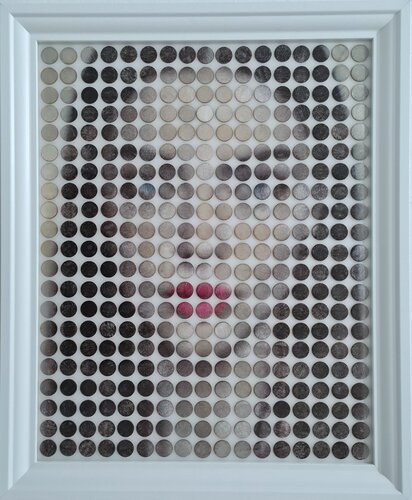 I came last night (n.726) - Dot Art series von Alessio Mazzarulli, Malerei kaufen auf Singulart