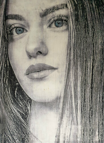 Today I'm feeling happy (n.007-ARTF.) (n.488) de Alessio Mazzarulli, Pintura a la venta en Singulart