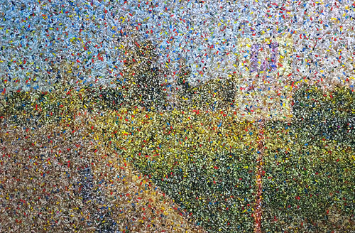 Sunset @ the Parking (n.518) - "@ the River" series Alessio Mazzarulli
