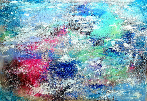Time to see you -02- (n.444) by Alessio Mazzarulli, Painting for Sale on Singulart