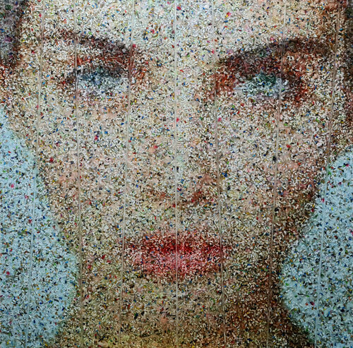 She has blood on her lips! (n.536) - Dolls series Alessio Mazzarulli