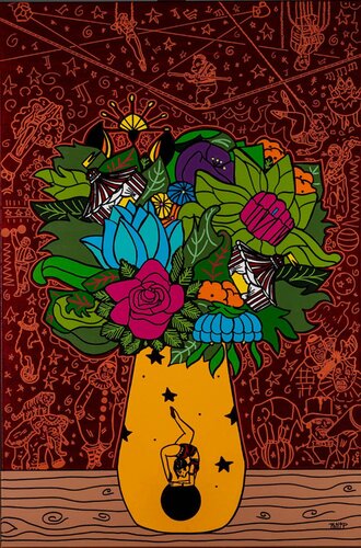 Ladies and Gentlemen van Philip Verhoeven, Schilderij te koop op Singulart
