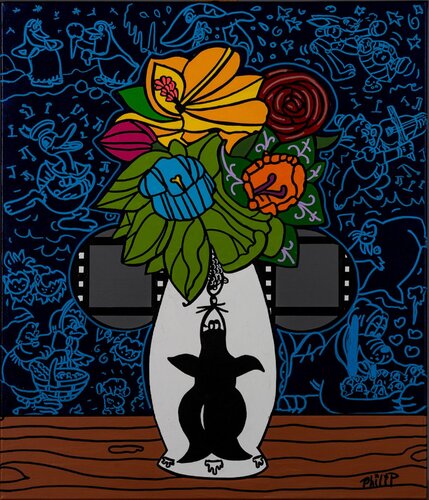 A Silly Symphony par Philip Verhoeven, Peinture en vente sur Singulart