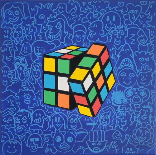 Dear Ernö by Philip Verhoeven, Painting for Sale on Singulart
