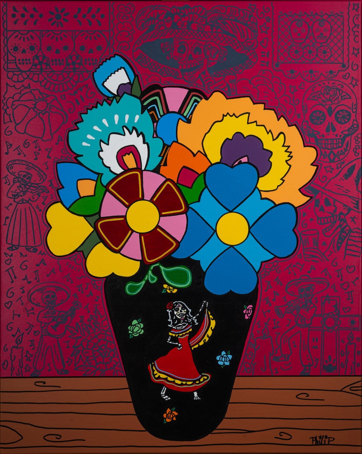 Dia De Los Muertos Philip Verhoeven