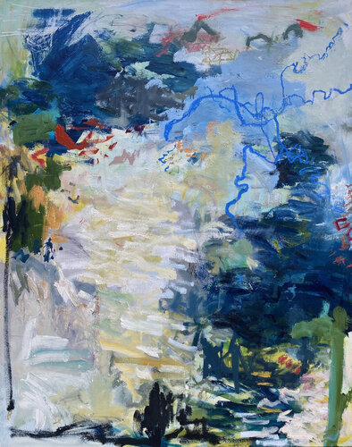 Remind Me to Look Up di Katherine Bello, Pittura in vendita su Singulart