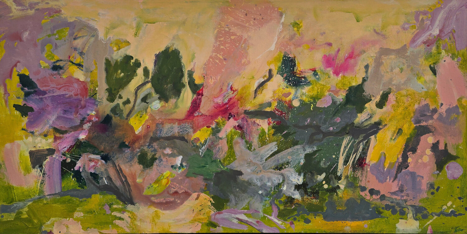 Whirl Wind (Abstract, Expressive, Fun, Colorful, Warm, Soft Katherine Bello