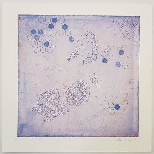 30 Etching #2 by Nina Burton, Print for Sale on Singulart